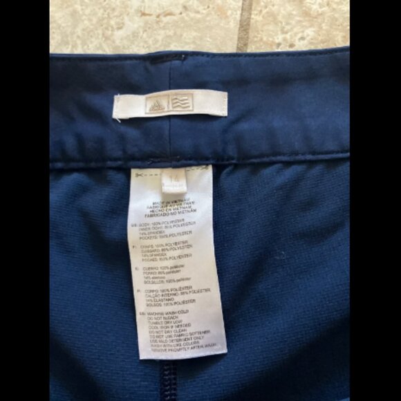 2/$10 SALE 🎄Adidas size 14 Blue Mini Skirt - Picture 3 of 4